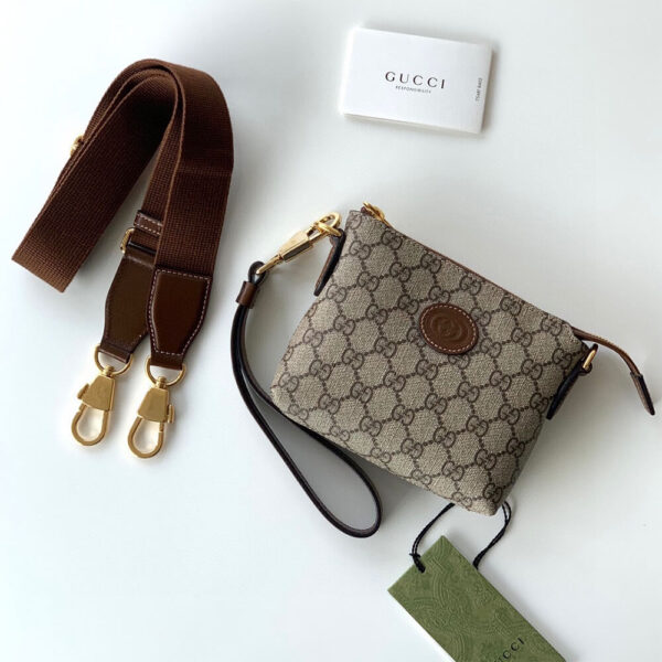 Gucci Meddenger Bag With Interlocking - Image 3