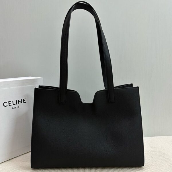 CELINE CABAS 16 IN SUPPLE GRAINED CALFSKIN - Image 3