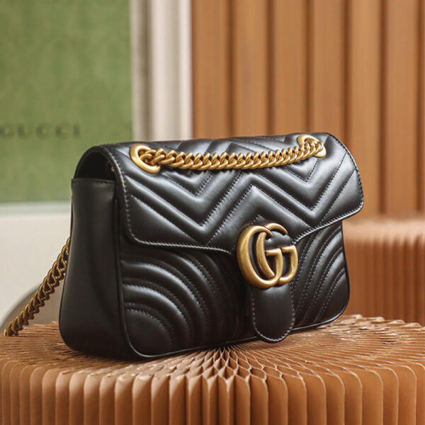 Gucci Marmont Matelasse Shoulder Bag - Image 2
