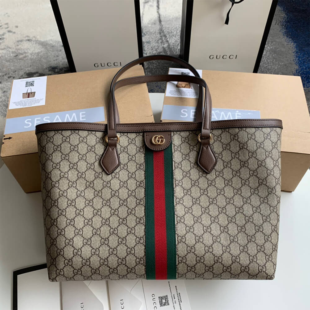 Gucci Ophidia Medium Tote Bag - Image 2