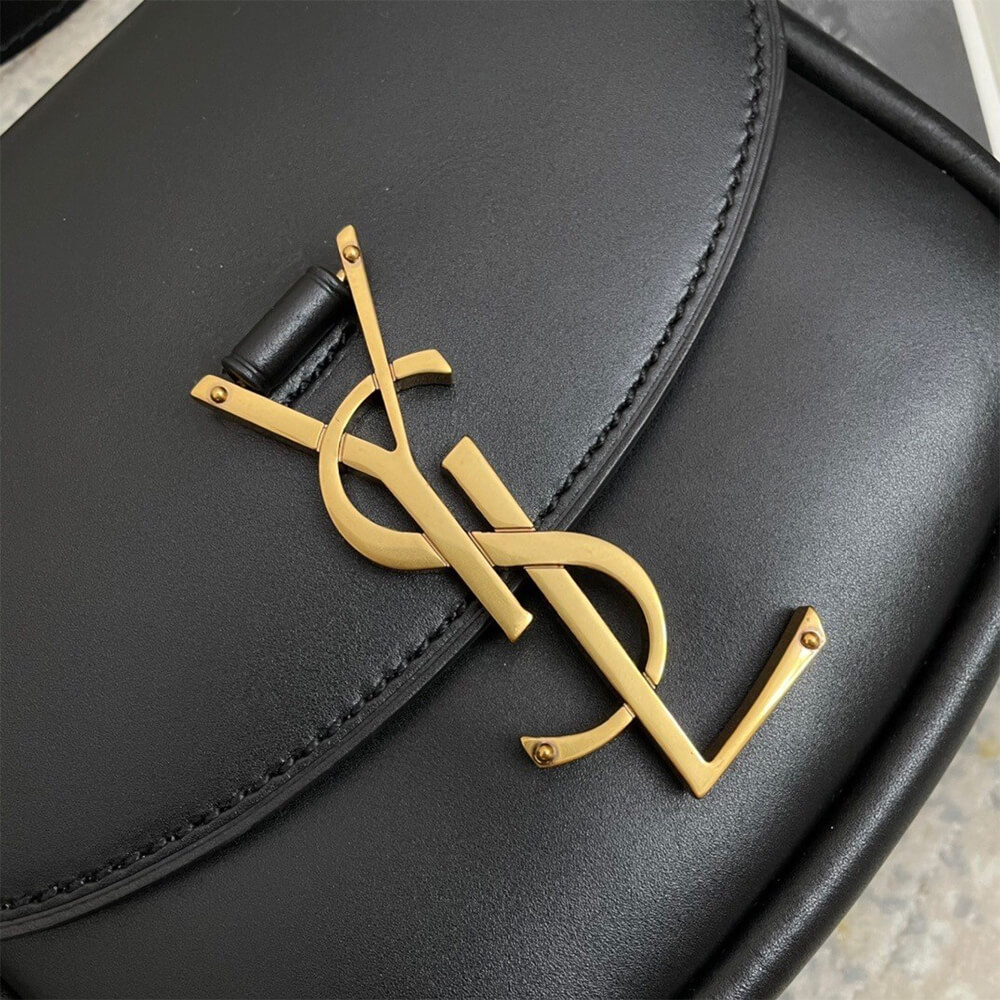 YSL Kaia Small Satchel In Smooth Leather Bag - Image 6