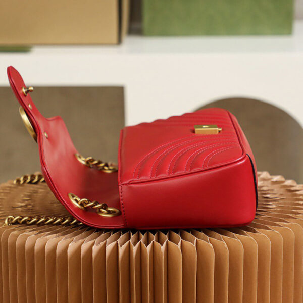 Gucci Marmont Matelasse Shoulder Bag - Image 6