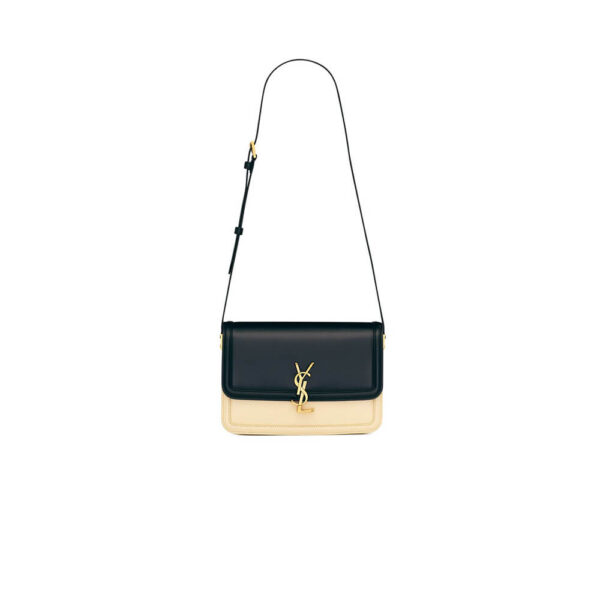 YSL Solferino Medium Satchel In Box Saint Laurent Leather Bag