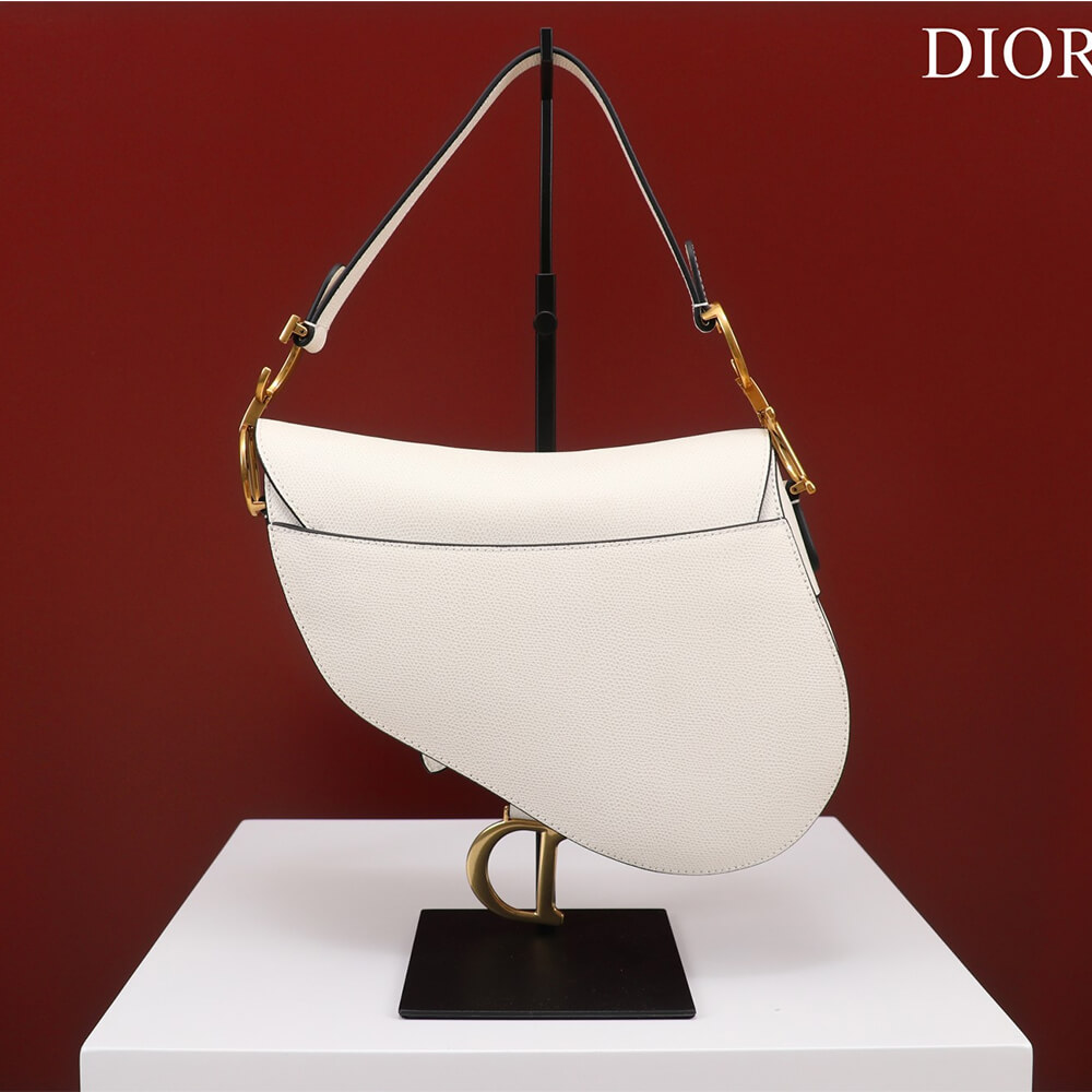 Dior Mini Saddle Bag With Strap - Image 4