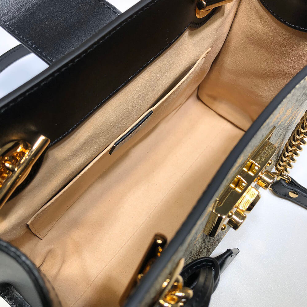 Gucci Padlock Bees Shoulder Bag - Image 7