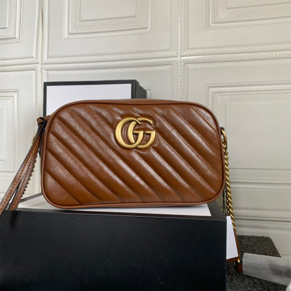 Gucci Marmont Matelasse Shoulder Bag - Image 2