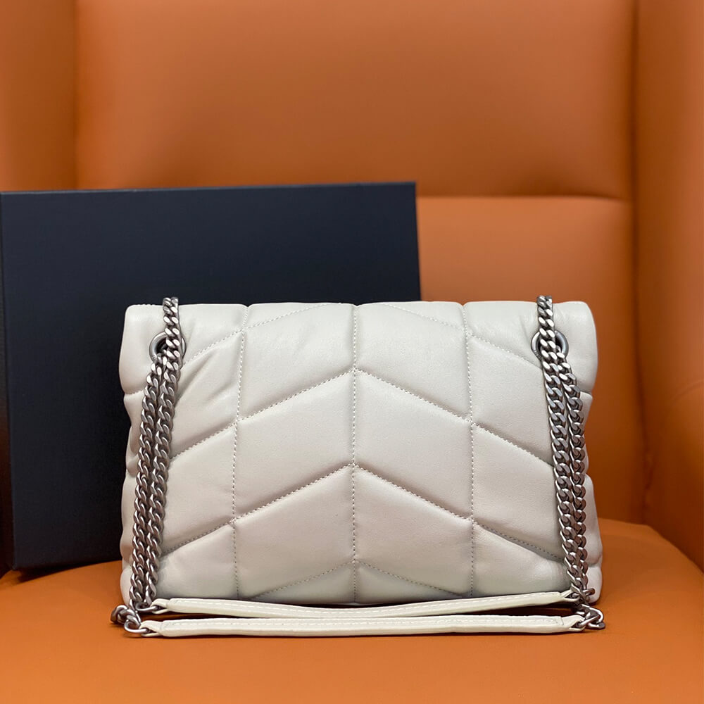 YSL Puffer Small Chain Bag In Quilted Lambskin Bag - Image 4