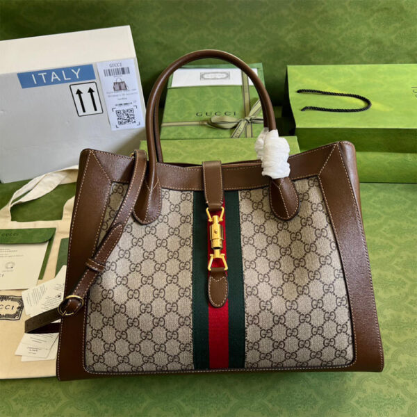 Gucci Jackie Large Tote Bag - Image 2