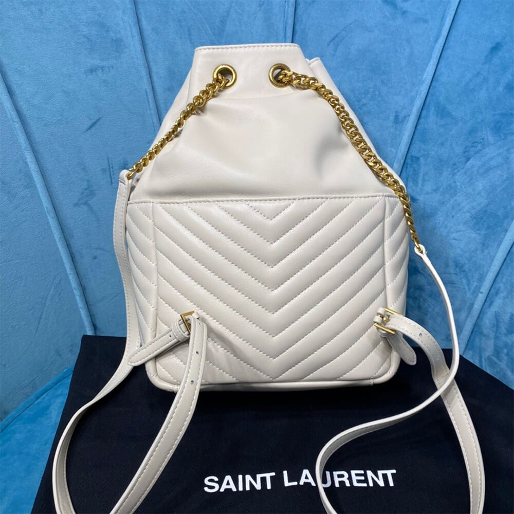 YSL Joe Backpack In Lambskin Bag - Image 4