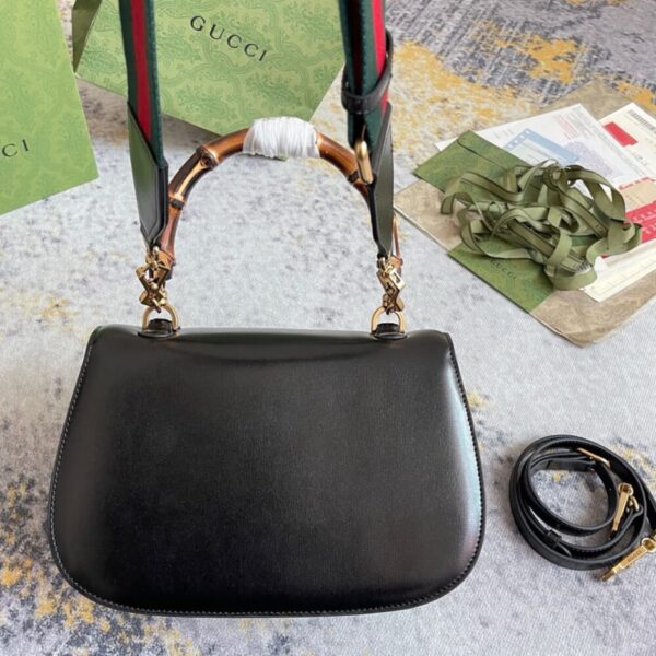 Gucci Bamboo 1947 Jumbo Small Top Handle Bag - Image 3