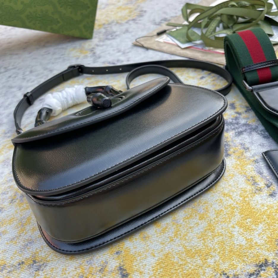 Gucci Bamboo 1947 Jumbo Small Top Handle Bag - Image 5
