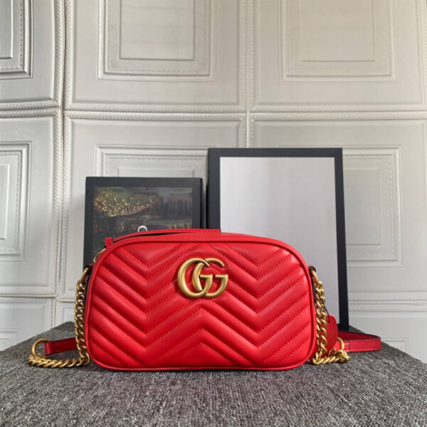 Gucci Marmont Matelasse Shoulder Bag - Image 2