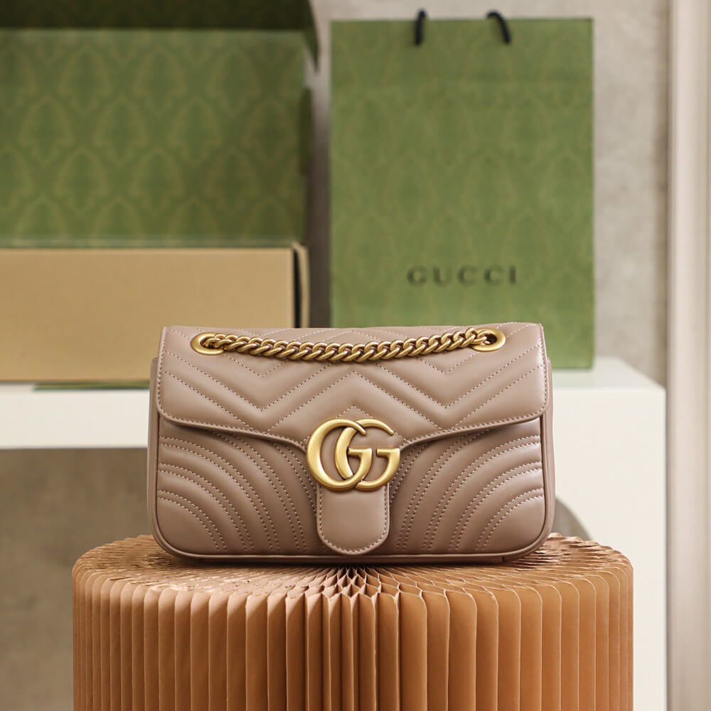 Gucci Marmont Matelasse Shoulder Bag - Image 2