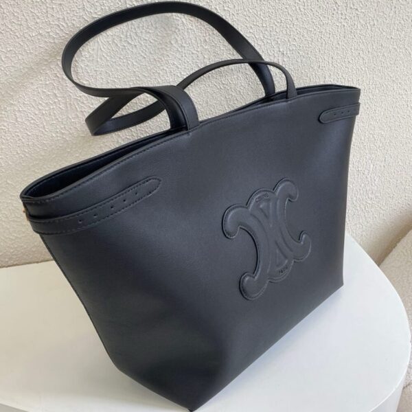 Celine Medium Cabas Anais Cuir Triomphe In Grained Calfskin - Image 4