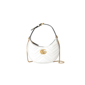 Gucci Marmont Halt Moon Shaped Bag
