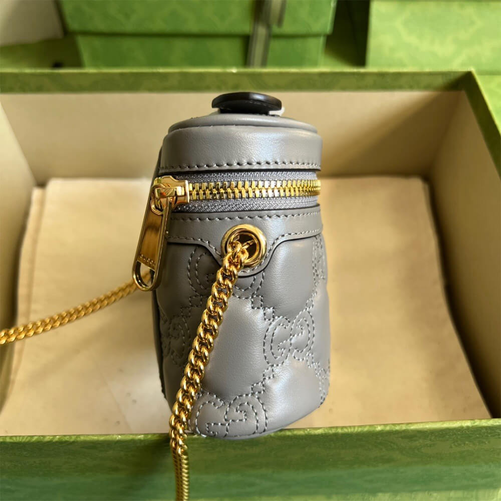 Gucci Matelasse Top Handle Bag - Image 4