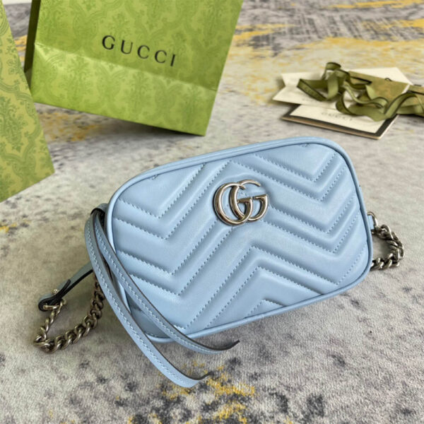Gucci Marmont Matelasse Shoulder Bag - Image 2