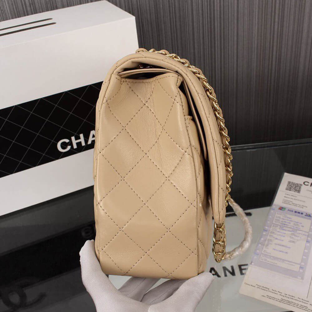 CHANEL Classic Maxi Handbag - Image 8