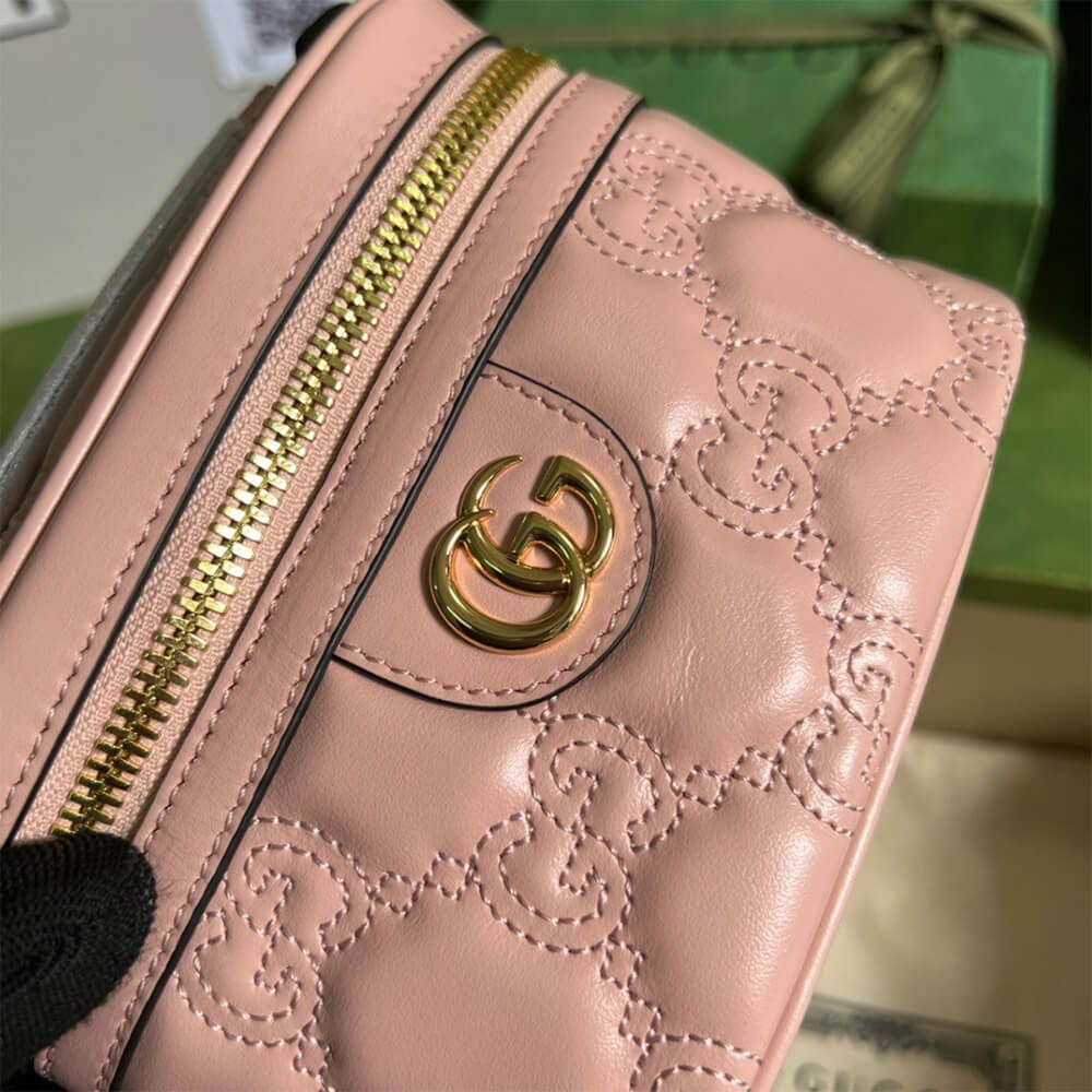 Gucci Matelasse Top Handle Bag - Image 5