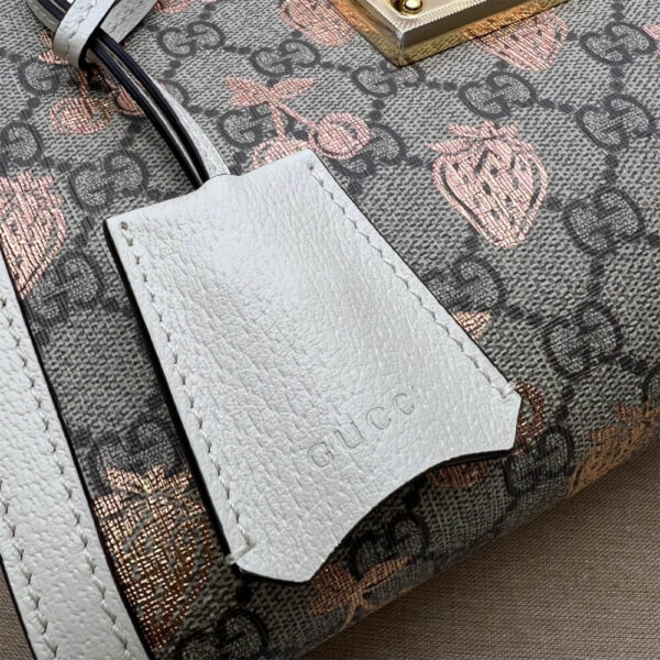 Gucci Padlock Bees Shoulder Bag - Image 5