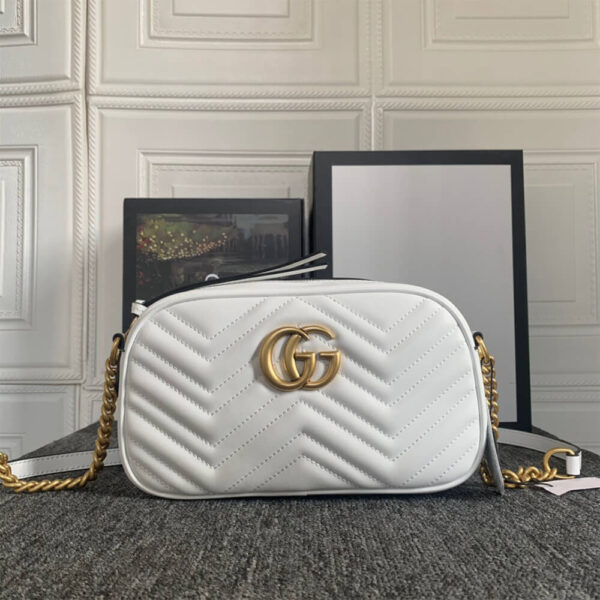 Gucci Marmont Matelasse Shoulder Bag - Image 2