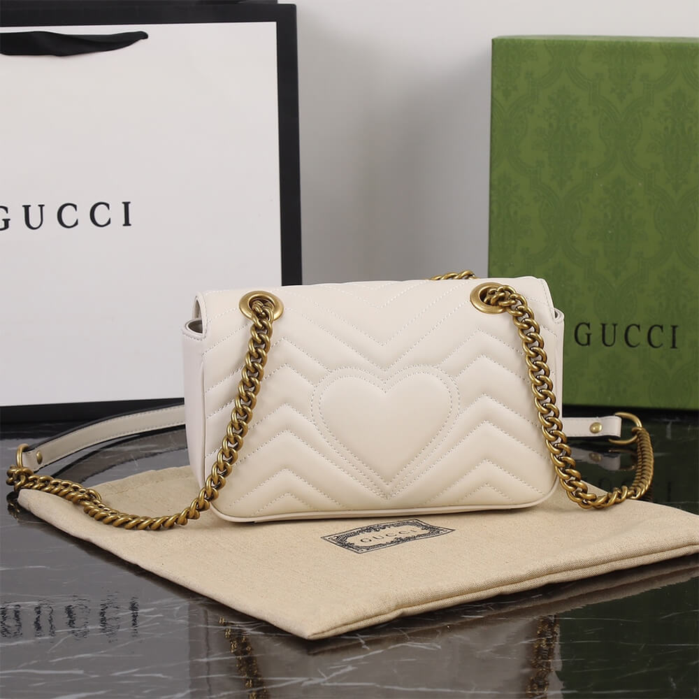 Gucci Marmont Small Matelasse Shoulder Bag - Image 4
