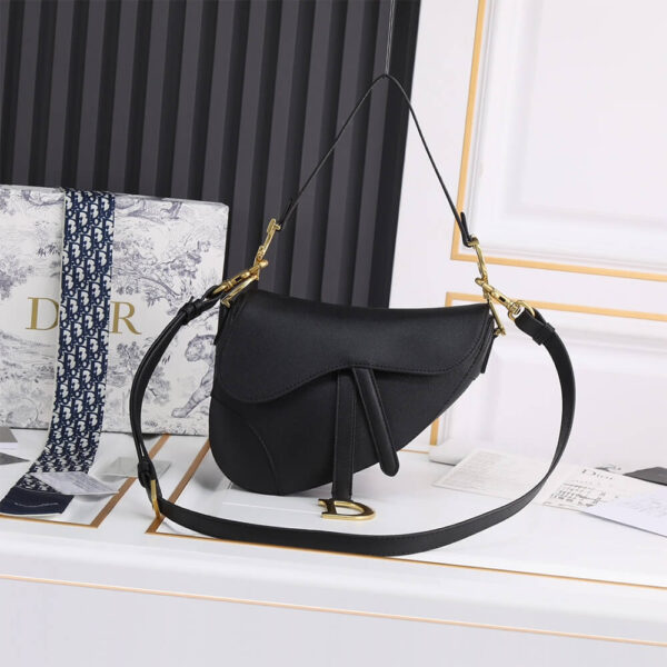 Dior Saddle Bag With Strap - Image 2