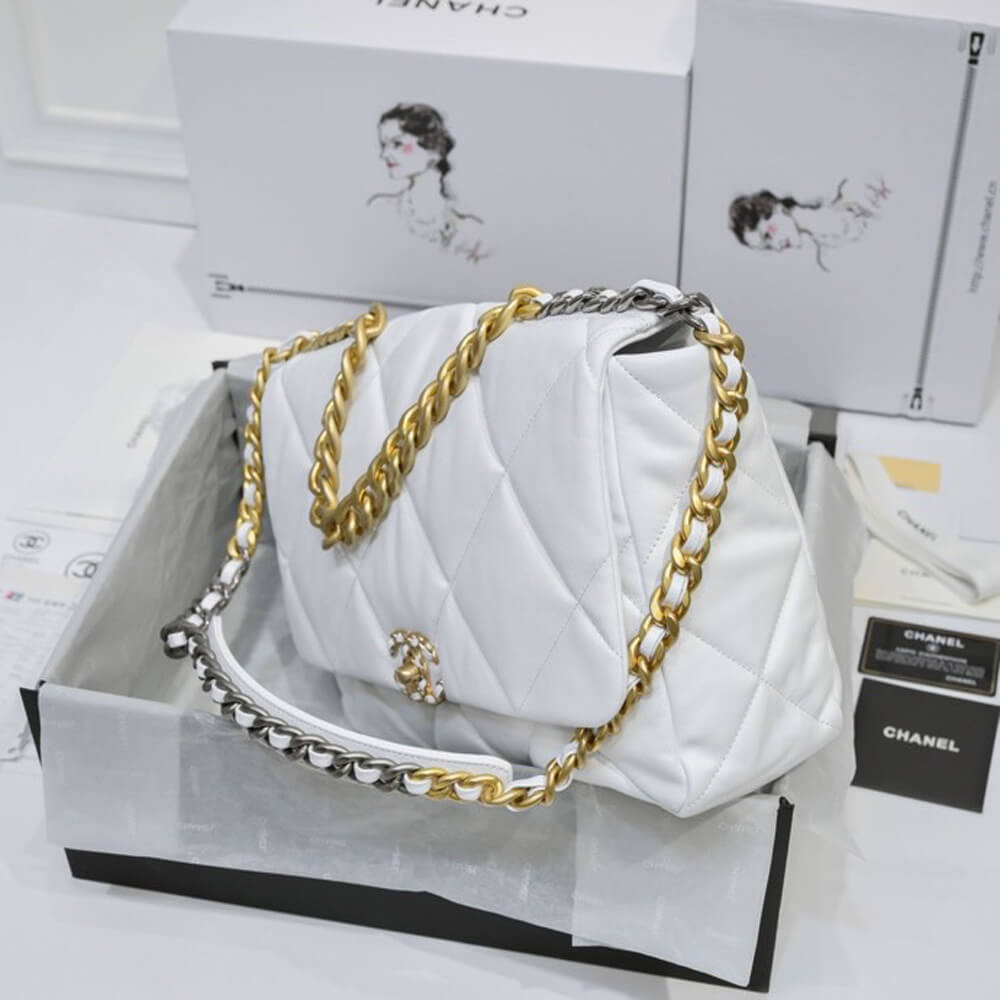 CHANEL 19 MAXI HANDBAG - Image 6