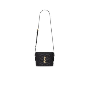 YSL June Box Bag In Quilted Lambskin Bag