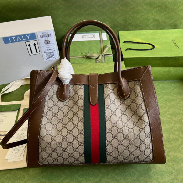 Gucci Jackie Large Tote Bag - Image 3