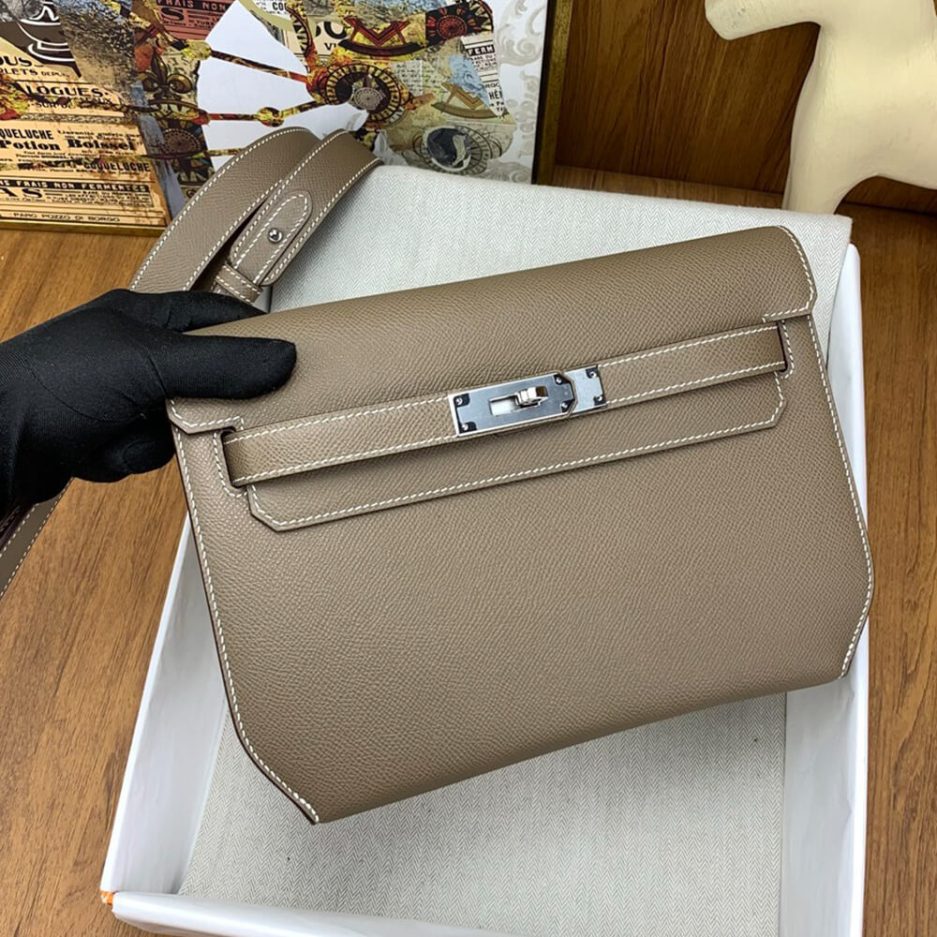 Hermes Kelly Depeches 25 Pouch Bag - Image 2