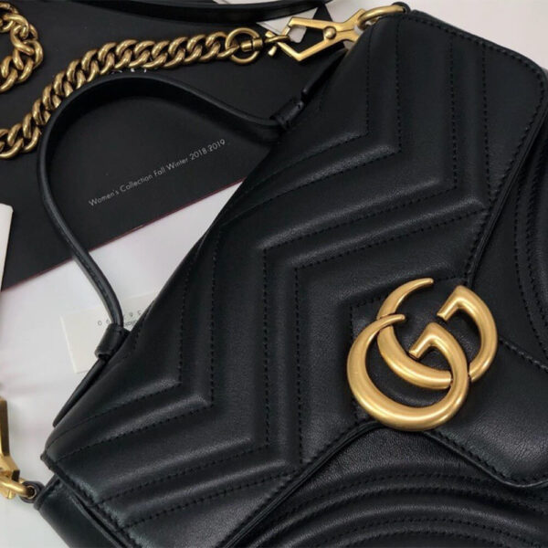 Gucci Marmont Top Handle Bag - Image 7