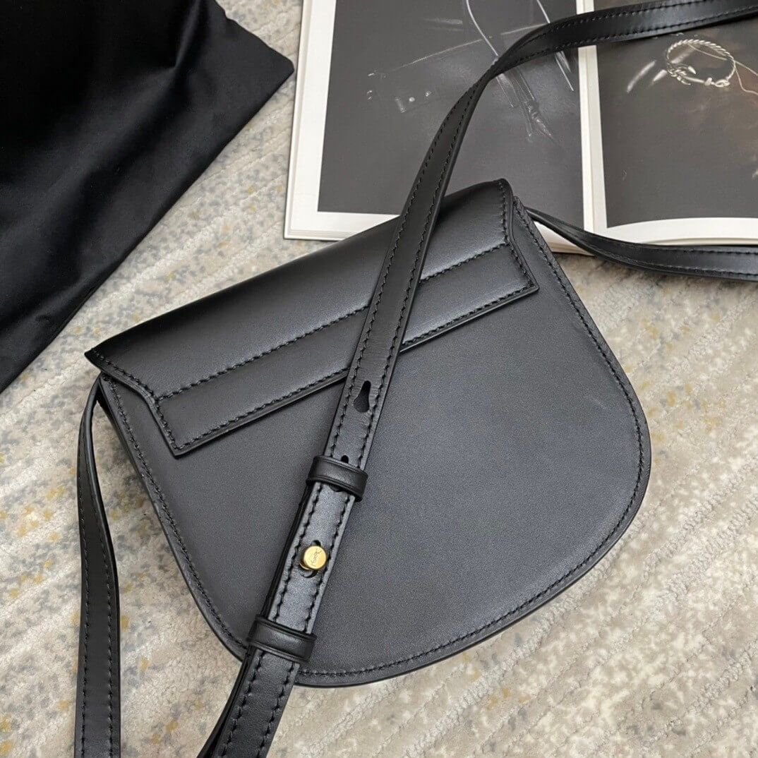 YSL Kaia Small Satchel In Smooth Leather Bag - Image 4