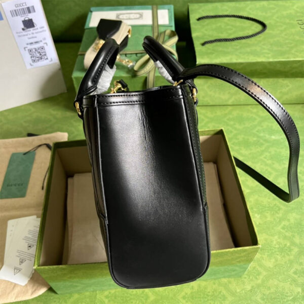 Gucci Matelasse Top Handle Bag - Image 4