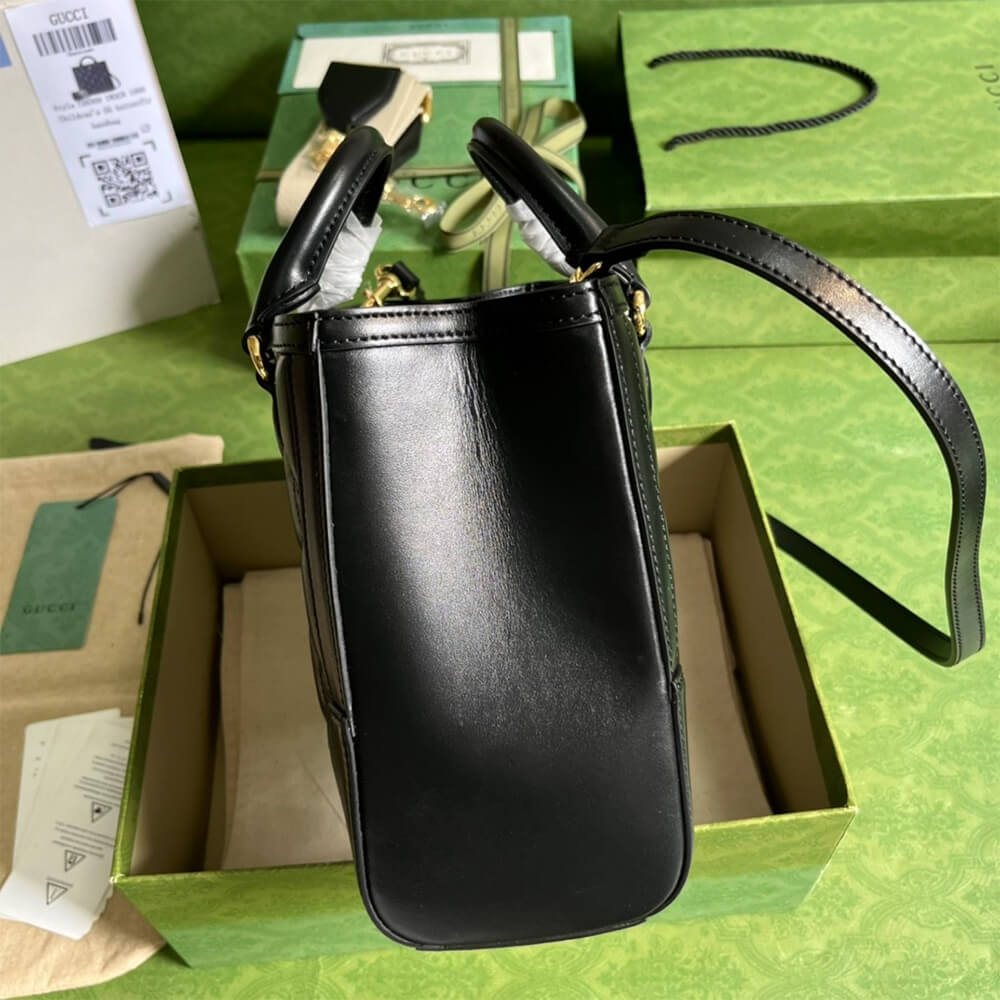 Gucci Matelasse Top Handle Bag - Image 4