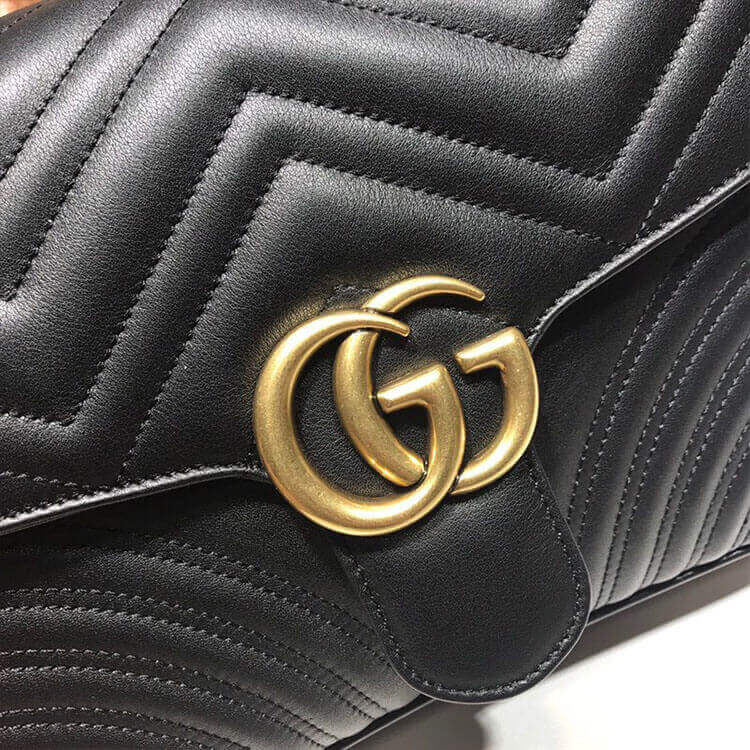 Gucci Marmont Top Handle Bag - Image 6