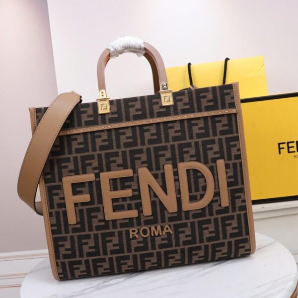 Fendi Medium Sunshine Tote Bag - Image 2