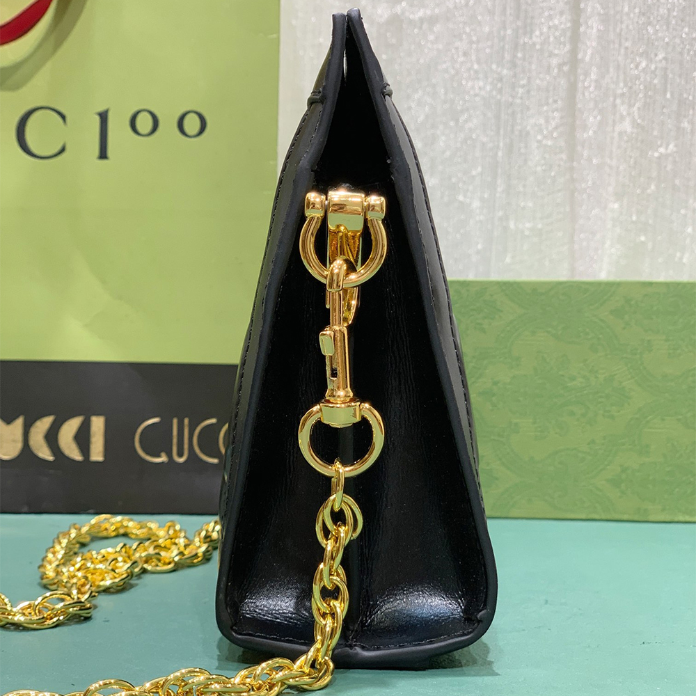 Gucci Matelasse Leather Bag - Image 5
