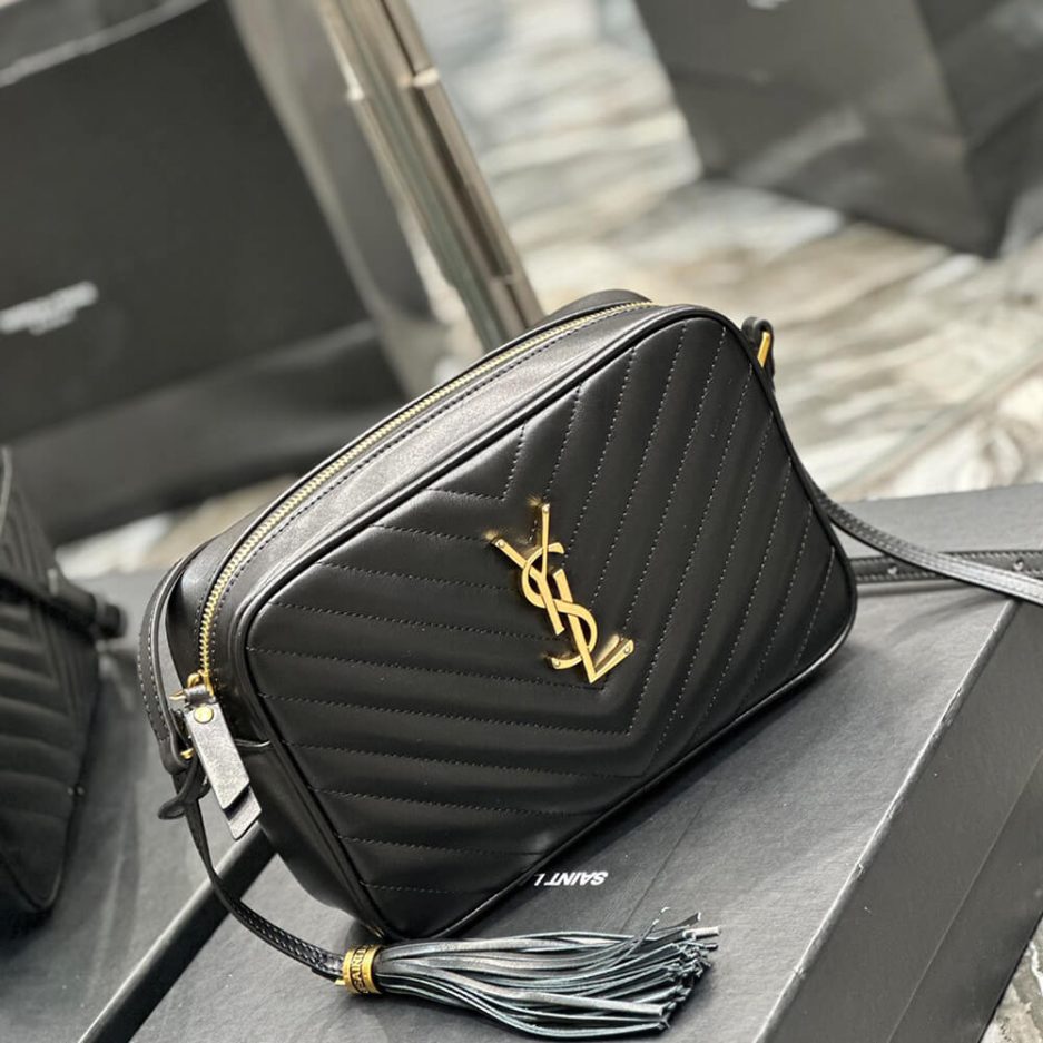 YSL Lou Camera Bag In Quilted Leather Bag - Image 3