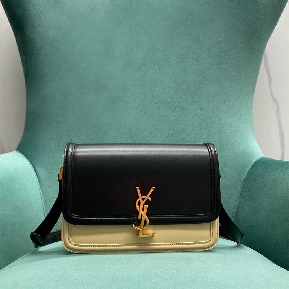 YSL Solferino Medium Satchel In Box Saint Laurent Leather Bag - Image 2