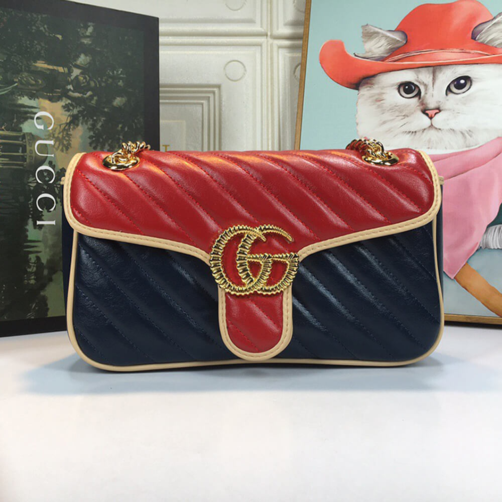 Gucci Marmont Matelasse Shoulder Bag - Image 2