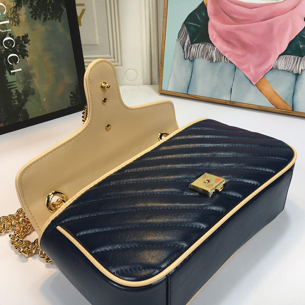 Gucci Marmont Matelasse Shoulder Bag - Image 8