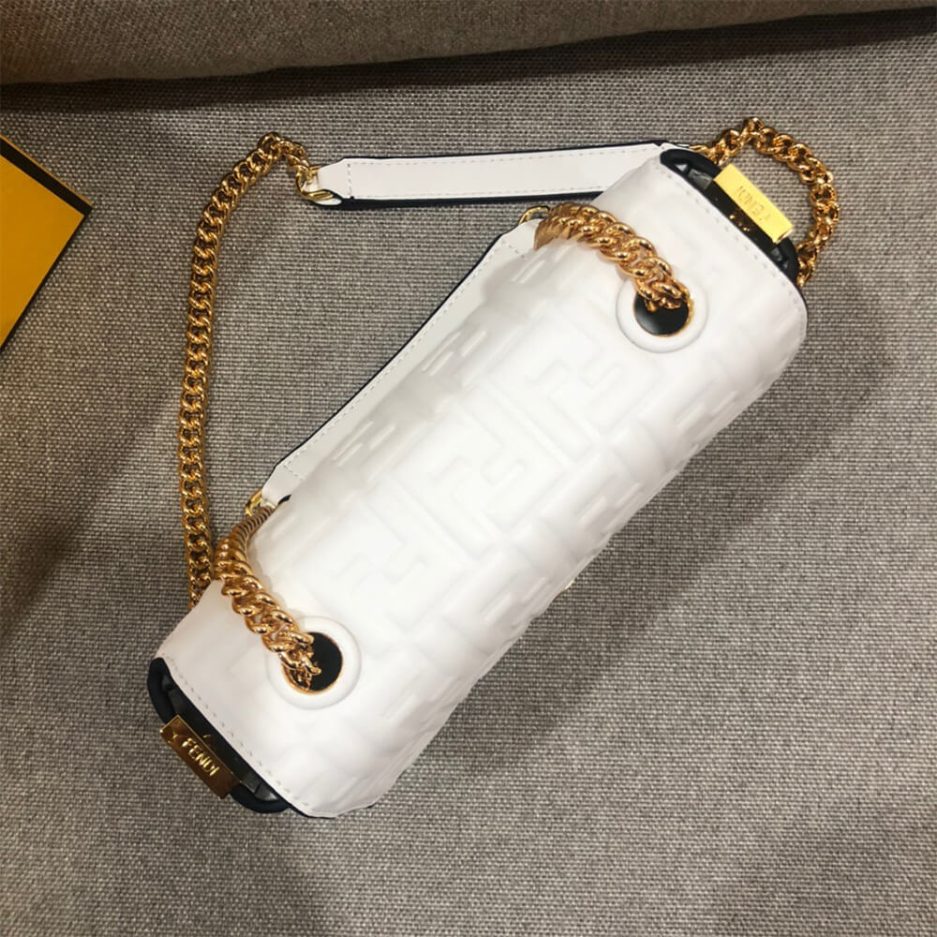 Fendi Baguette Chain MIdi Bag - Image 5